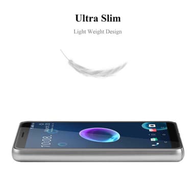 Deksel HTC Desire 12 Case Cover (sølv)