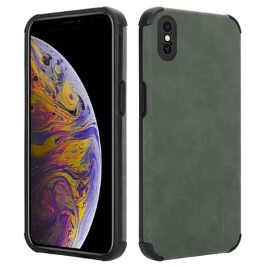 Deksel iPhone XS MAX Case Case (grønn)