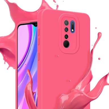 Xiaomi RedMi 9 Deksel case (rød)