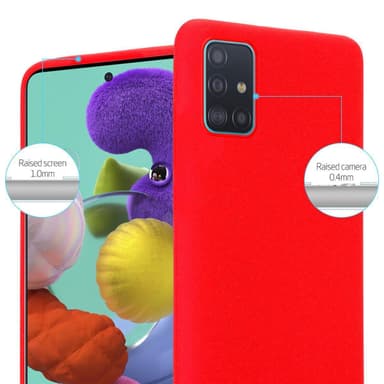 Deksel Samsung Galaxy A51 4G / M40s case (rød)
