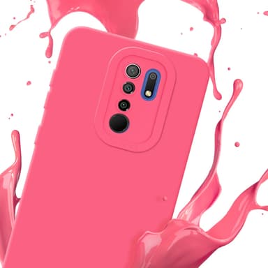 Xiaomi RedMi 9 Deksel case (rød)
