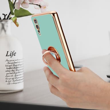 Huawei P20 silikondeksel case (turkis)