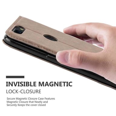 OnePlus 5T lommebokdeksel case (brun)