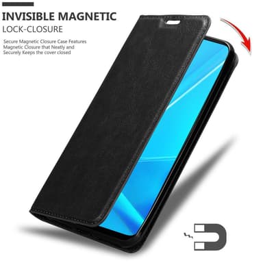 Oppo A92 lommebokdeksel case (svart)