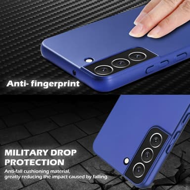 Deksel Samsung Galaxy S22 PLUS Case Cover (blå)
