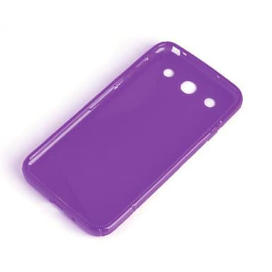 LG OPTIMUS G PRO silikondeksel case (lilla)