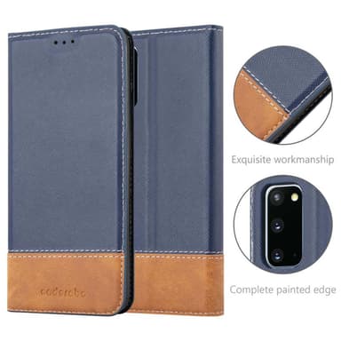 Samsung Galaxy S20 Deksel Case Cover (blå)
