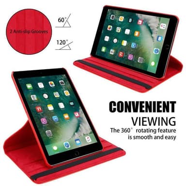 iPad PRO (9.7 tomme) deksel til nettbrett (rød)