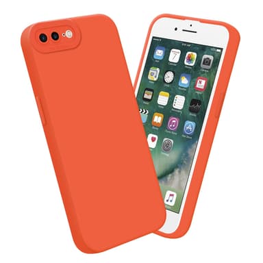 iPhone 7 PLUS / 7S PLUS / 8 PLUS Deksel case (oransje)