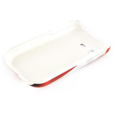 Samsung Galaxy POCKET Hardt Deksel Case (rød)