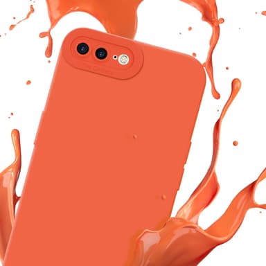 iPhone 7 PLUS / 7S PLUS / 8 PLUS Deksel case (oransje)