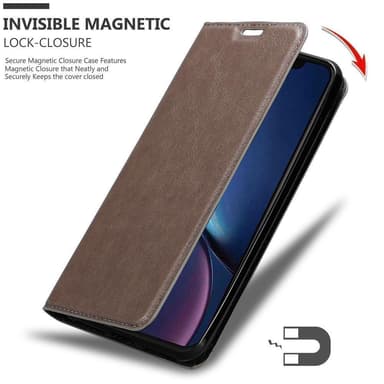iPhone 11 PRO MAX lommebokdeksel case (brun)