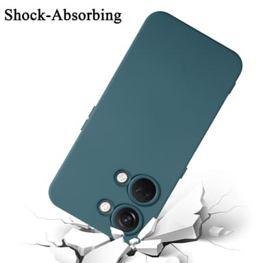 OnePlus Nord 3 5G silikondeksel case (Grønn)