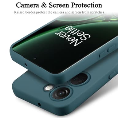 OnePlus Nord 3 5G silikondeksel case (Grønn)