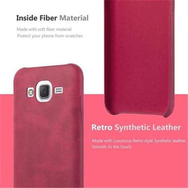 Samsung Galaxy J5 2015 Hardt Deksel Cover (rød)