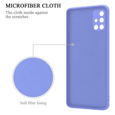 Deksel Samsung Galaxy A51 4G / M40s Ring Case (lilla)