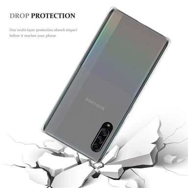 Samsung Galaxy A90 5G deksel ultra slim (gjennomsiktig)