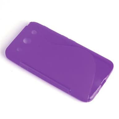 LG OPTIMUS G PRO silikondeksel case (lilla)