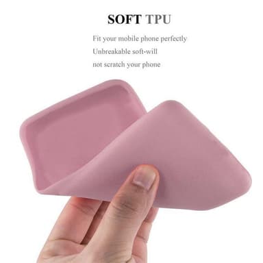 Deksel Samsung Galaxy S9 Silikon cover (rosa)