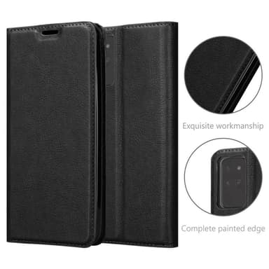 Samsung Galaxy NOTE 20 PLUS lommebokdeksel case (svart)