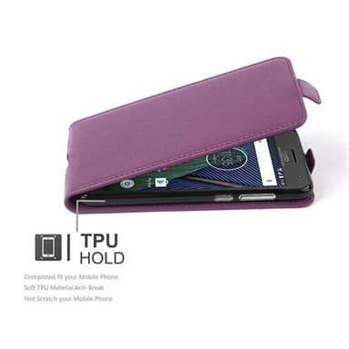 Motorola MOTO G5 PLUS Deksel Cover Etui (lilla)