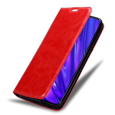 Realme 5 / 5i / 6i / C3 lommebokdeksel case (rød)