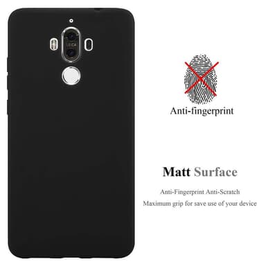 Deksel Huawei MATE 9 Silikon cover (svart)