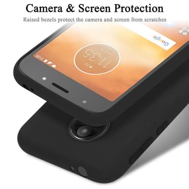 Motorola MOTO E5 PLAY GO silikondeksel case (svart)