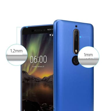 Deksel Nokia 6.1 Case Cover (blå)