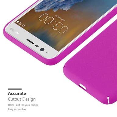 Nokia 3 2017 Hardt Deksel Cover (rosa)