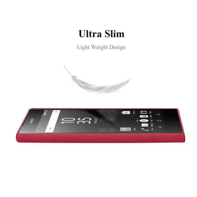 Sony Xperia Z5 PREMIUM Hardt Deksel Cover (rød)