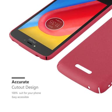 Motorola MOTO C PLUS Hardt Deksel Cover (rød)