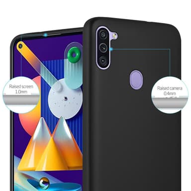 Deksel Samsung Galaxy A11 / M11 Case Cover (svart)