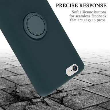 Deksel iPhone 6 / 6S Ring Case (grønn)