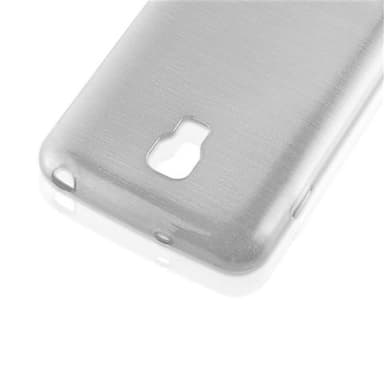LG L7 II (2. SIM) silikondeksel cover (sølv)