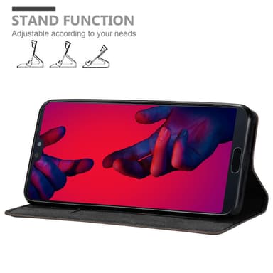 Huawei P20 PRO / P20 PLUS lommebokdeksel case (brun)