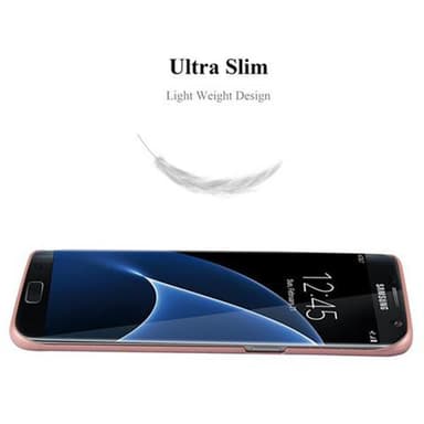 Deksel Samsung Galaxy S7 EDGE Case Cover (rosa)