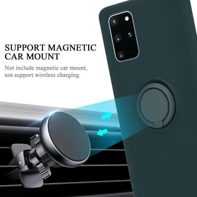Deksel Samsung Galaxy S20 PLUS Ring Case (grønn)