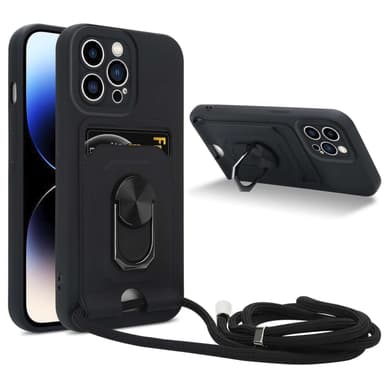 iPhone 15 PRO Deksel case (Svart)