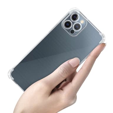 iPhone 12 PRO deksel ultra slim (Genomskinlig)