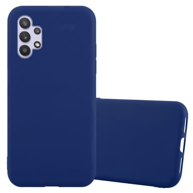 Deksel Samsung Galaxy A32 5G Silikon cover (blå)