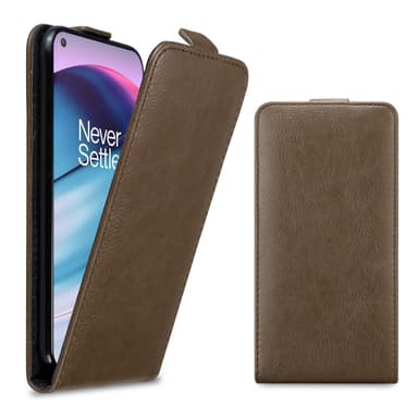 OnePlus Nord CE 5G deksel flip cover (brun)