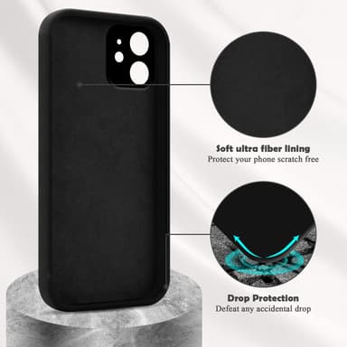 Deksel iPhone 11 case (svart)