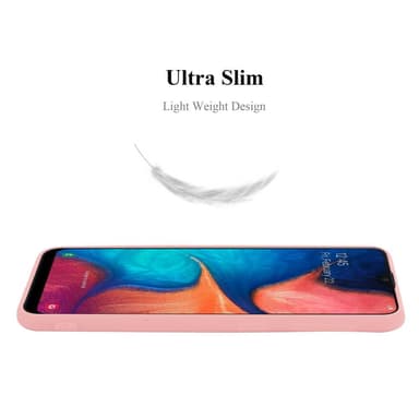 Deksel Samsung Galaxy A10e / A20e Silikon cover (rosa)