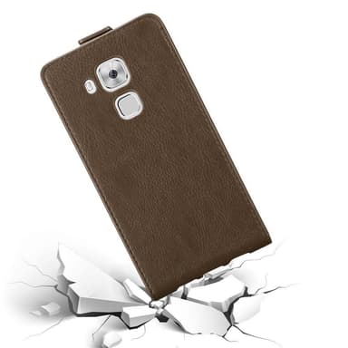 Huawei NOVA PLUS deksel flip cover (brun)