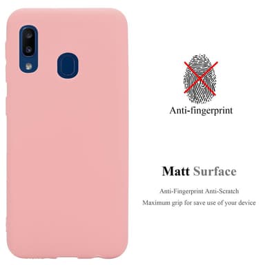 Deksel Samsung Galaxy A10e / A20e Silikon cover (rosa)