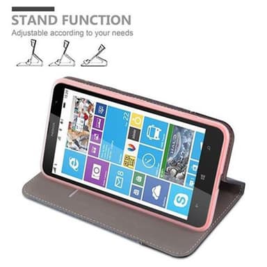 Nokia Lumia 1320 lommebokdeksel etui (blå)