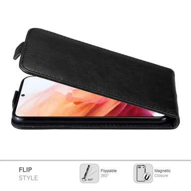 Samsung Galaxy S21 5G deksel flip cover (svart)