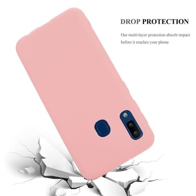 Deksel Samsung Galaxy A10e / A20e Silikon cover (rosa)