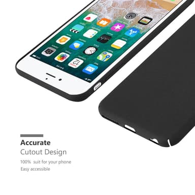 iPhone 6 PLUS / 6S PLUS Hardt Deksel Cover (svart)